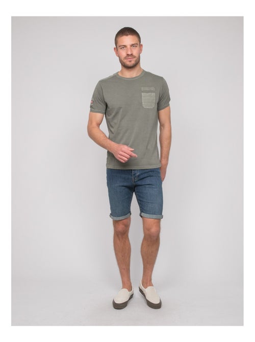 T-shirt coton motifs NAVOJOB - Kiabi