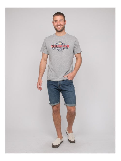 T-shirt coton motifs NELIOTE - Kiabi