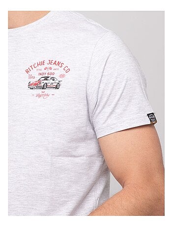 T-shirt coton motifs NEROLMA