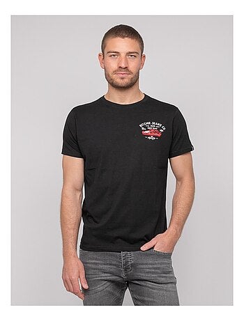 T-shirt coton motifs NEROLMA