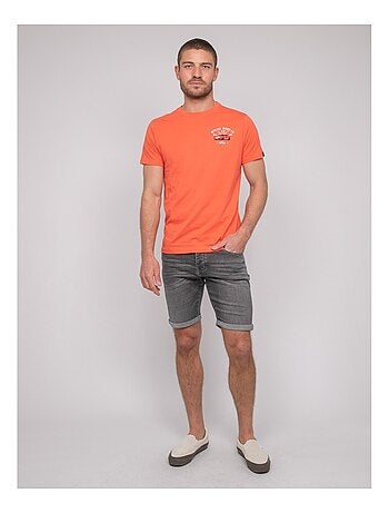 T-shirt coton motifs NEROLMA