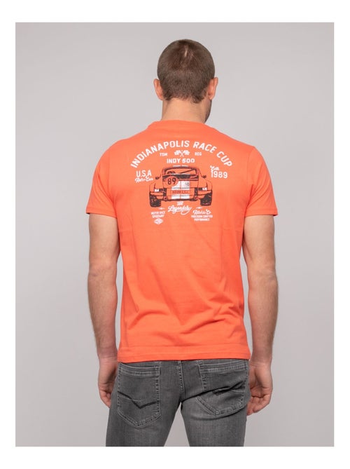 T-shirt coton motifs NEROLMA - Kiabi