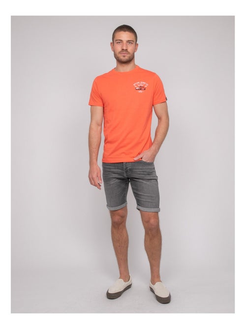 T-shirt coton motifs NEROLMA - Kiabi