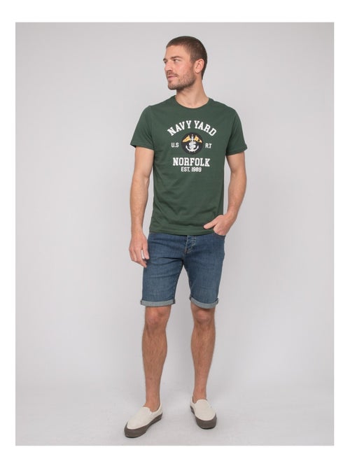 T-shirt coton motifs NERUPILI - Kiabi