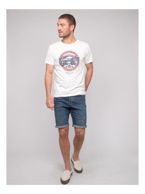 T-shirt coton motifs NOLRIXI - Kiabi