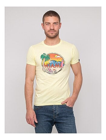 T-shirt coton motifs NOPICALE