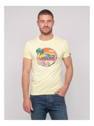 T-shirt coton motifs NOPICALE