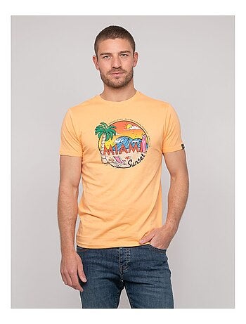 T-shirt coton motifs NOPICALE
