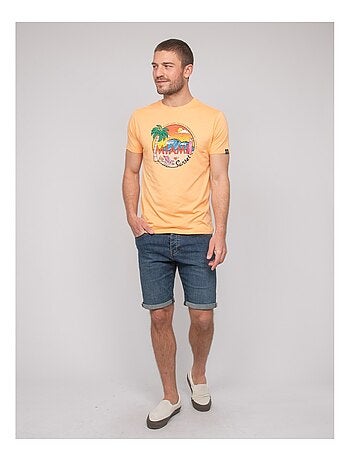 T-shirt coton motifs NOPICALE