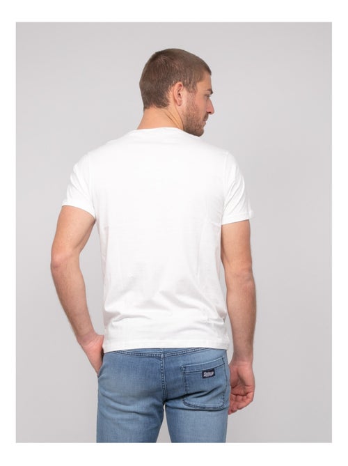 T-shirt coton motifs NORDOIT - Kiabi
