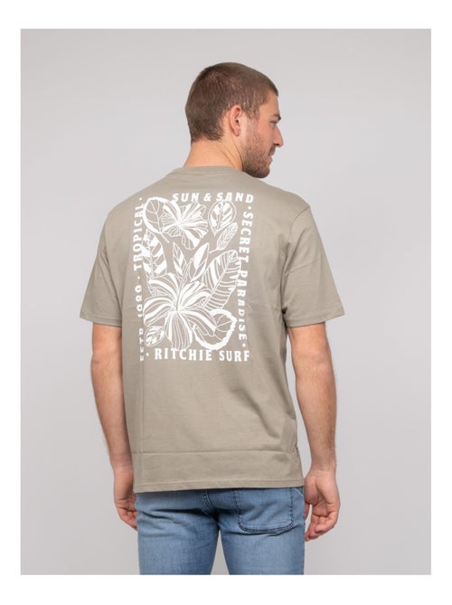 T-shirt coton motifs NORIPAC - Kiabi