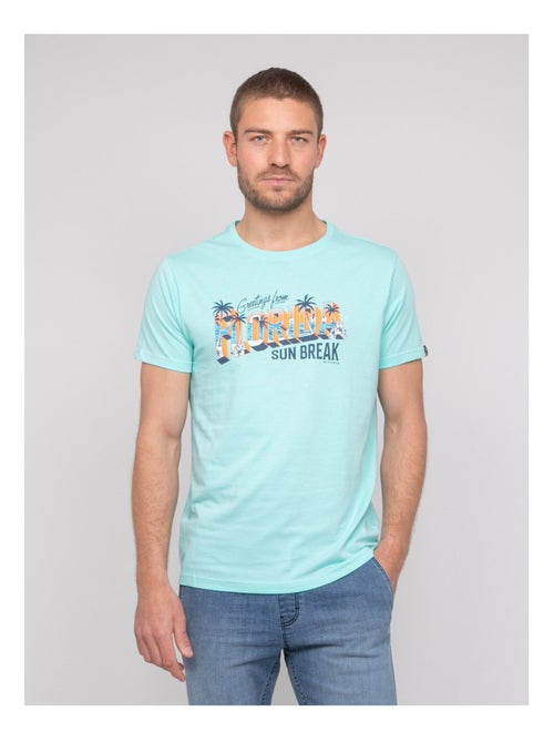 T-shirt coton motifs NOURITO - Kiabi