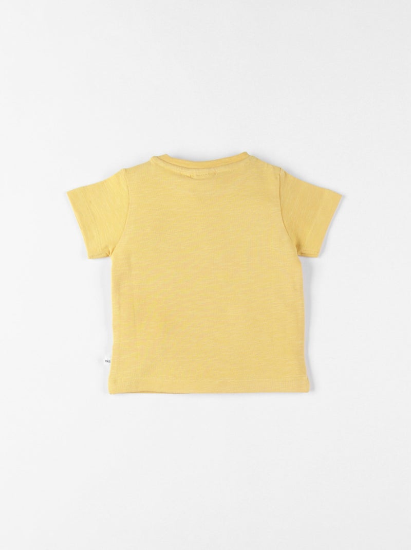 T-shirt, Coton Noukie's Jaune - Kiabi