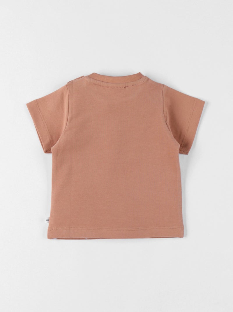 T-shirt, Coton Noukie's Marron - Kiabi