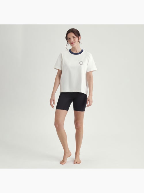 T-shirt coupe droite Dim x Inès de La Fressange - Kiabi