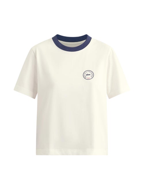 T-shirt coupe droite Dim x Inès de La Fressange - Kiabi