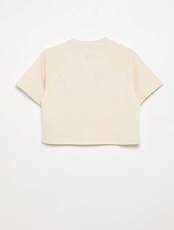 T-shirt coupe loose à manches courtes