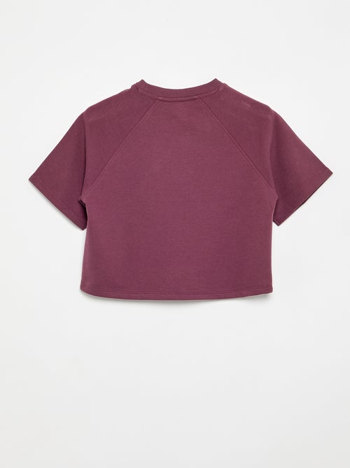 T-shirt coupe loose à manches courtes - Kiabi T-shirt coupe loose à manches courtes - Kiabi