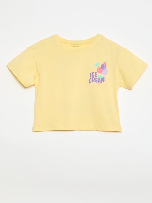 T-shirt coupe loose imprimé dos & poitrine - Kiabi T-shirt coupe loose imprimé dos & poitrine - Kiabi