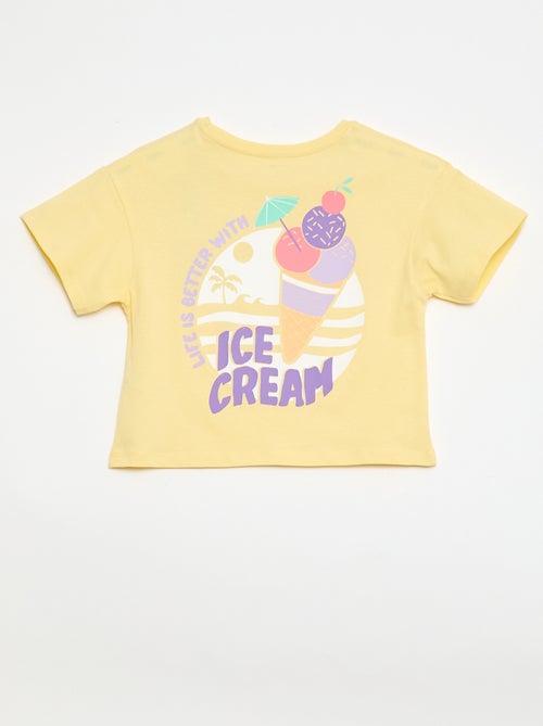 T-shirt coupe loose imprimé dos & poitrine - Kiabi T-shirt coupe loose imprimé dos & poitrine - Kiabi
