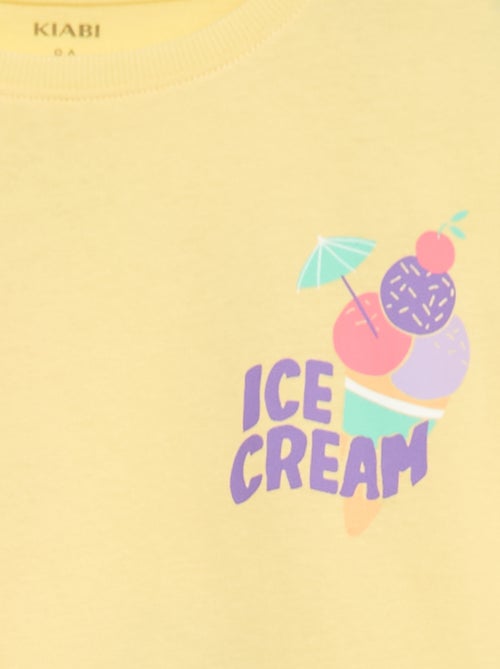 T-shirt coupe loose imprimé dos & poitrine - Kiabi T-shirt coupe loose imprimé dos & poitrine - Kiabi