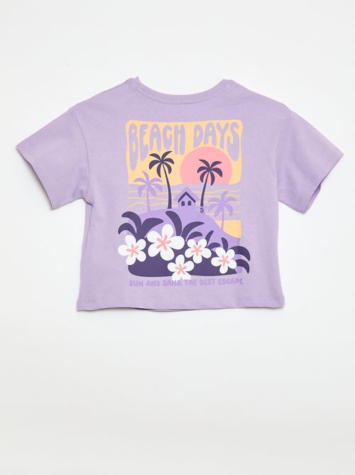 T-shirt coupe loose imprimé dos & poitrine - Kiabi T-shirt coupe loose imprimé dos & poitrine - Kiabi