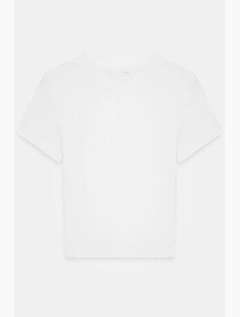 T-shirt crop en jersey coupe ajustée dilvin