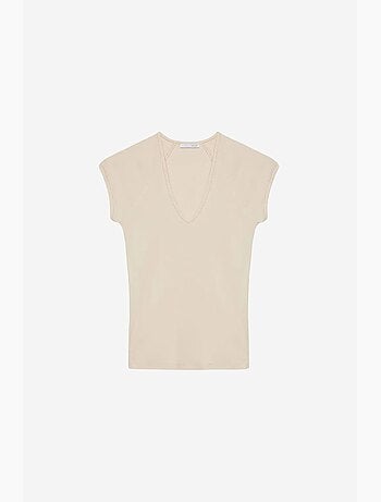T-shirt court ajusté jersey manches courtes dilvin