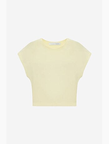 T-shirt court ajusté jersey manches courtes dilvin