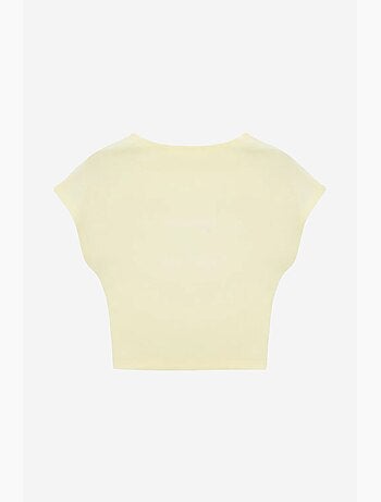 T-shirt court ajusté jersey manches courtes dilvin