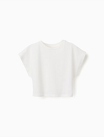 T-shirt court en coton