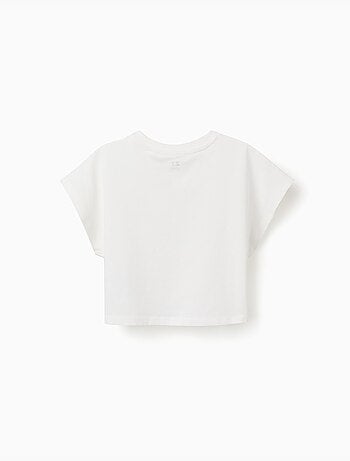 T-shirt court en coton
