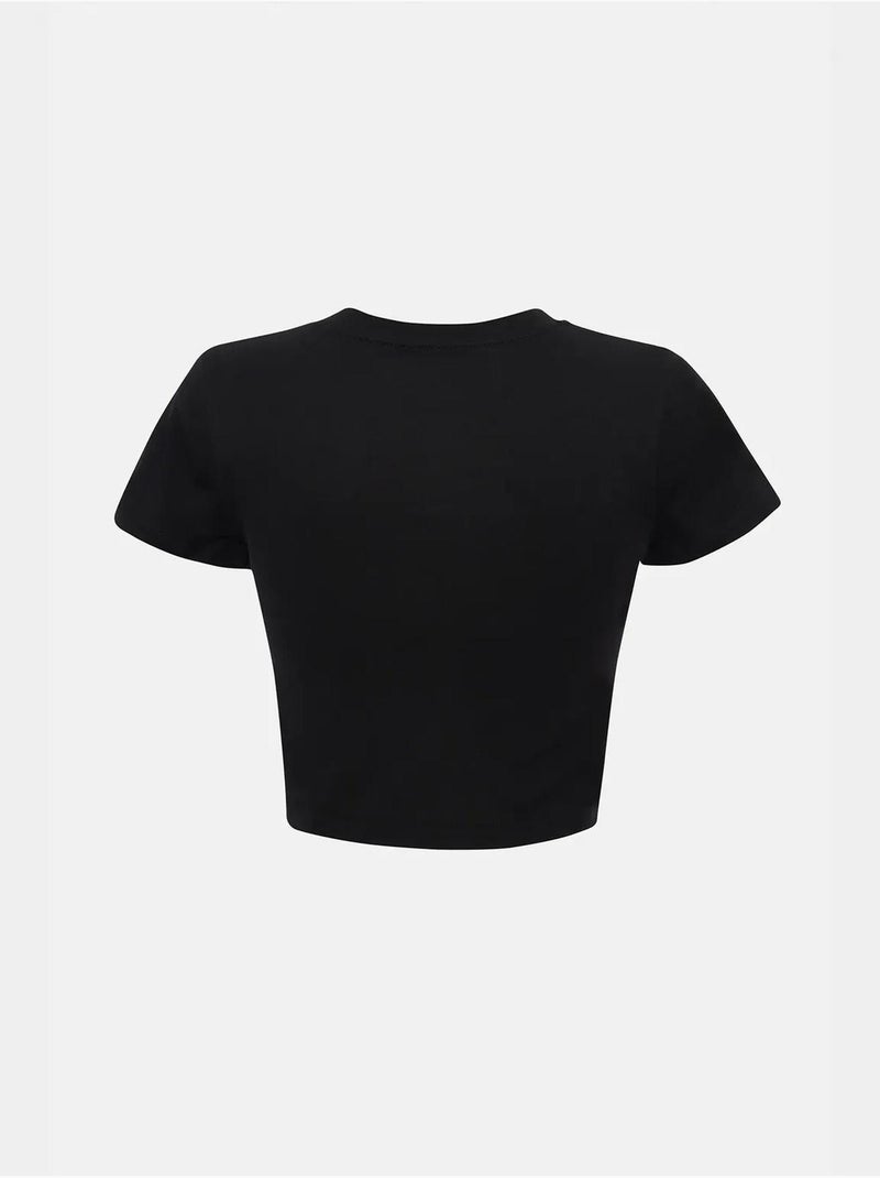 T-shirt court en coton imprimé hiccup Noir - Kiabi