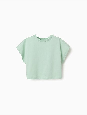 T-shirt court en coton