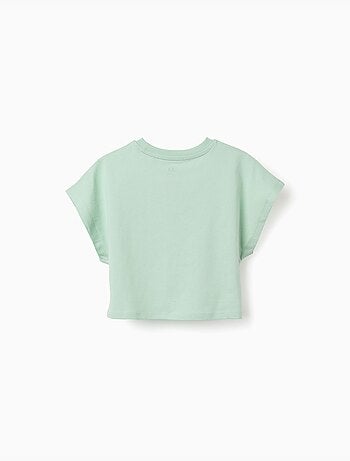 T-shirt court en coton