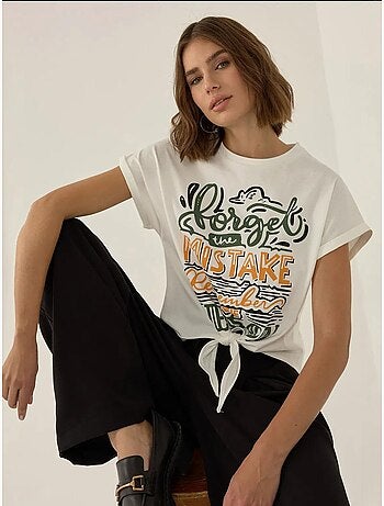 T-shirt court imprimé hiccup
