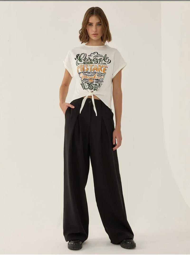 T-shirt court imprimé hiccup Blanc - Kiabi