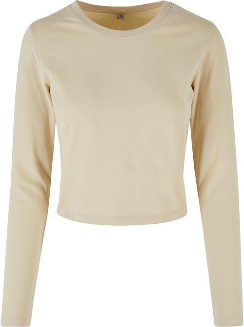 T-shirt court manches longues - build your brand - Kiabi T-shirt court manches longues - build your brand - Kiabi
