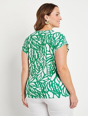 T-shirt court motif graphique