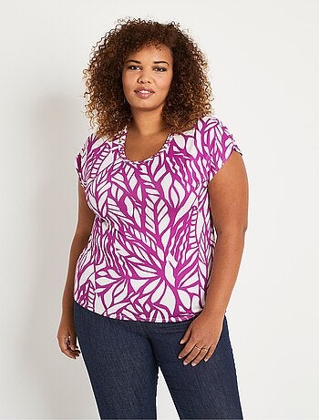 T-shirt court motif graphique
