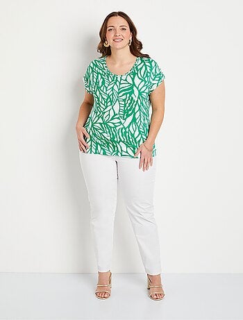T-shirt court motif graphique