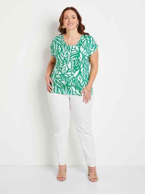 T-shirt court motif graphique - Kiabi