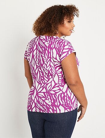 T-shirt court motif graphique