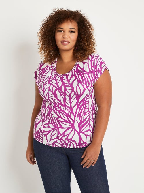 T-shirt court motif graphique - Kiabi