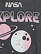     T-shirt court 'NASA' vue 3

