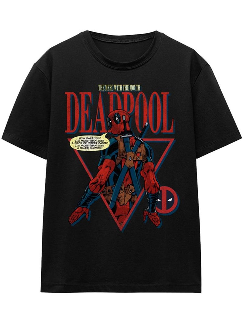 T-shirt cover candy - deadpool Noir - Kiabi