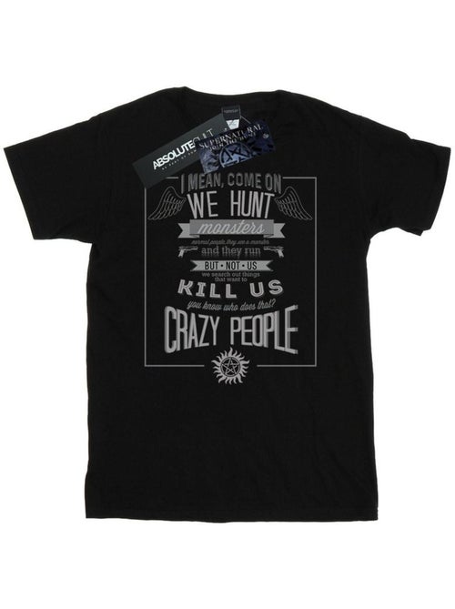 T-shirt crazy people - surnaturel - Kiabi T-shirt crazy people - surnaturel - Kiabi