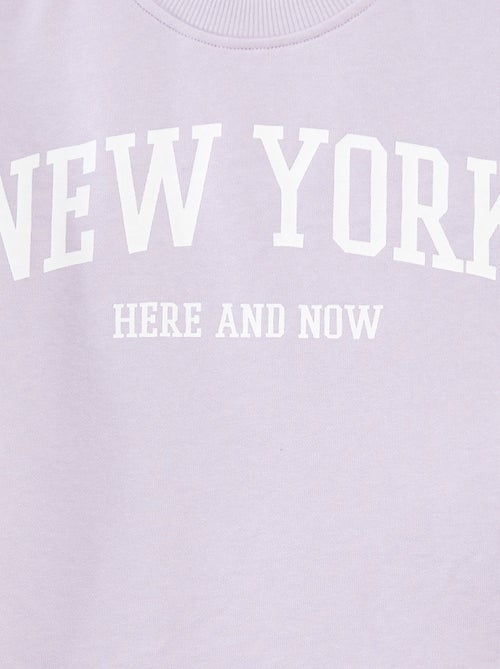 T-shirt crop à manches courtes - Kiabi