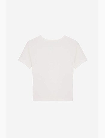 T-shirt crop en jersey coupe ajustée dilvin