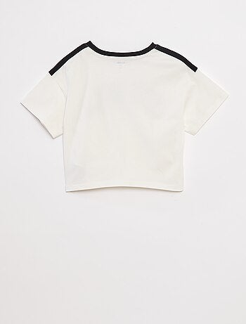 T-shirt crop esprit campus